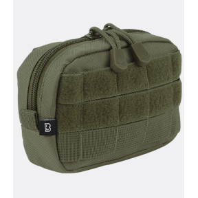 Pochette compacte MOLLE vert olive - Brandit