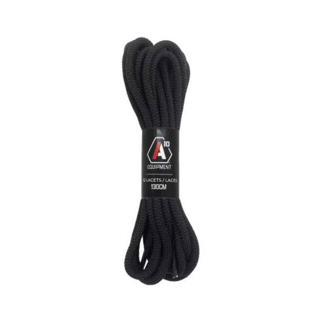 Par de cordones Sécu-One 130cm - Negro - A10 Equipment