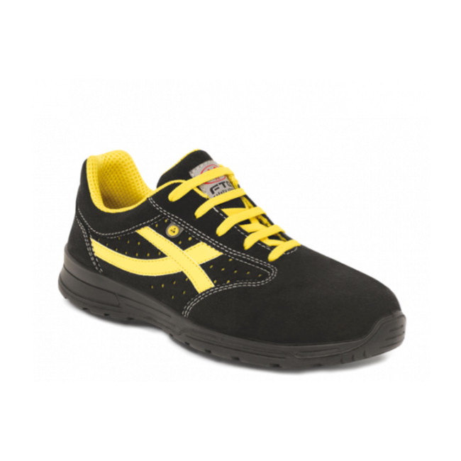 Calçado de segurança Soccer S1P ESD Preto - FTG Safety Shoes - Tamanho 37 - Muito bom estado - Usado