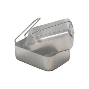 Set mit 2 Aluminium-Kochgeschirren - Highlander