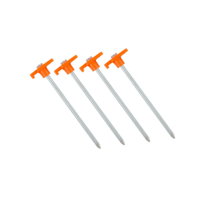 Set mit 4 Stahl-Zeltheringe 18cm - Highlander