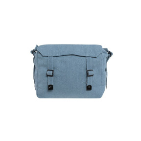 Militärische Umhängetasche aus Baumwollcanvas Blau - Highlander