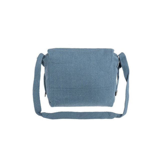 Militaire schoudertas van katoenen canvas Blauw - Highlander