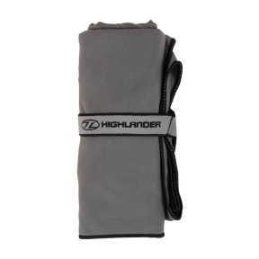 Mikrofaser-Handtuch 40 x 80 cm Anthrazitgrau - Highlander