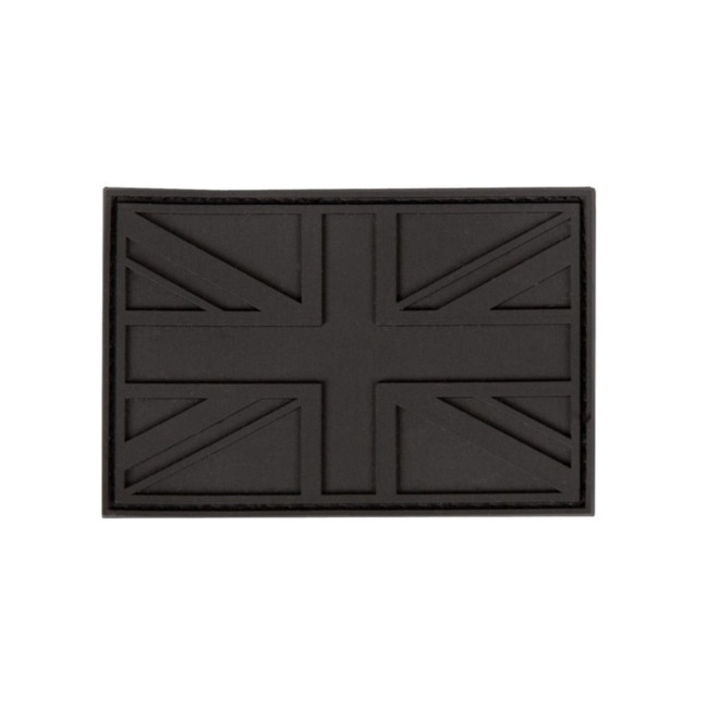 Patch PVC UK - Preto - Kombat Tactical