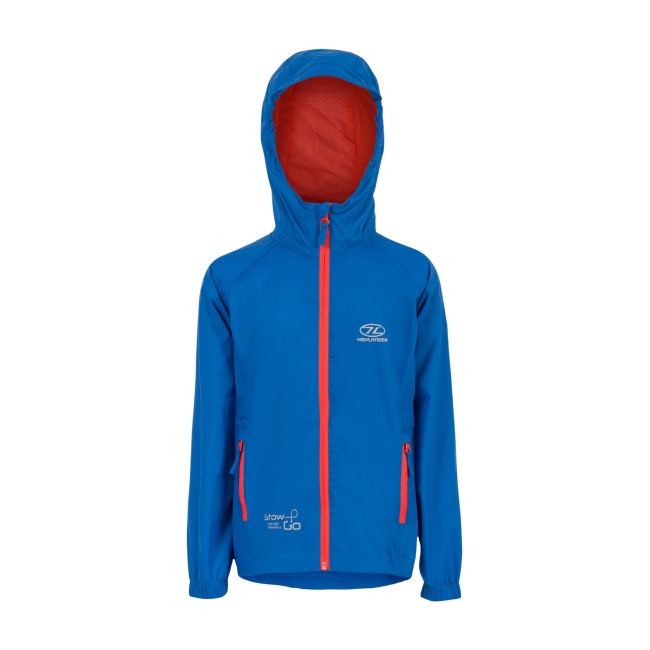 Veste Stow & Go Waterproof enfant - Bleu - Highlander