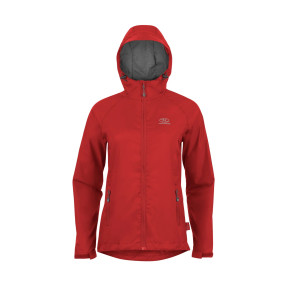 Damen Stow & Go Wasserdichte Jacke - Rot - Highlander