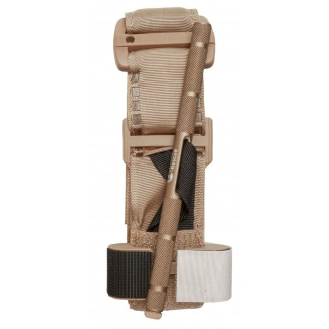 Laccio emostatico con bastone in alluminio coyote - Rhino Rescue