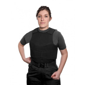 Colete à Prova de Balas Scorpion NIJ IIIA Mulher - Preto - Le Protecteur