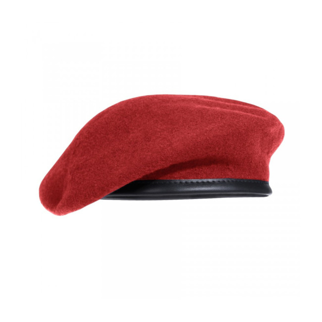 Beret w stylu francuskim - Czerwony - Pentagon