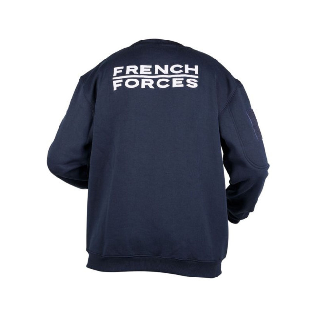 Sweat French Forces Bleu Marine - Ares