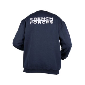 Sweat French Forces Bleu Marine - Ares