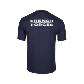 T-shirt French Forces Marine Blauw - Ares
