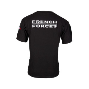 T-shirt French Forces Zwart - Ares
