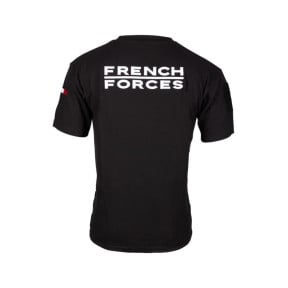 T-shirt French Forces Zwart - Ares