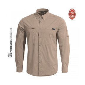 Anti-UV shirt Wayne - Khaki - Pentagon