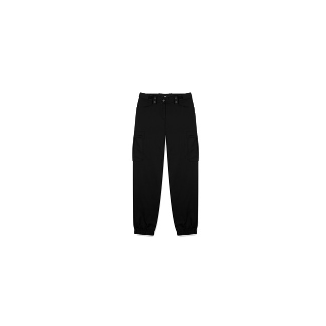 FDO Dames broek STRETCH MAT - Zwart - GK
