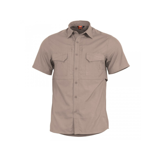 Chemise tactique à manches courtes Plato - Khaki - Pentagon