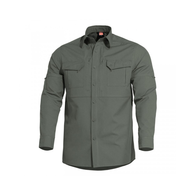 Tactisch overhemd Plato - Camo Green - Pentagon