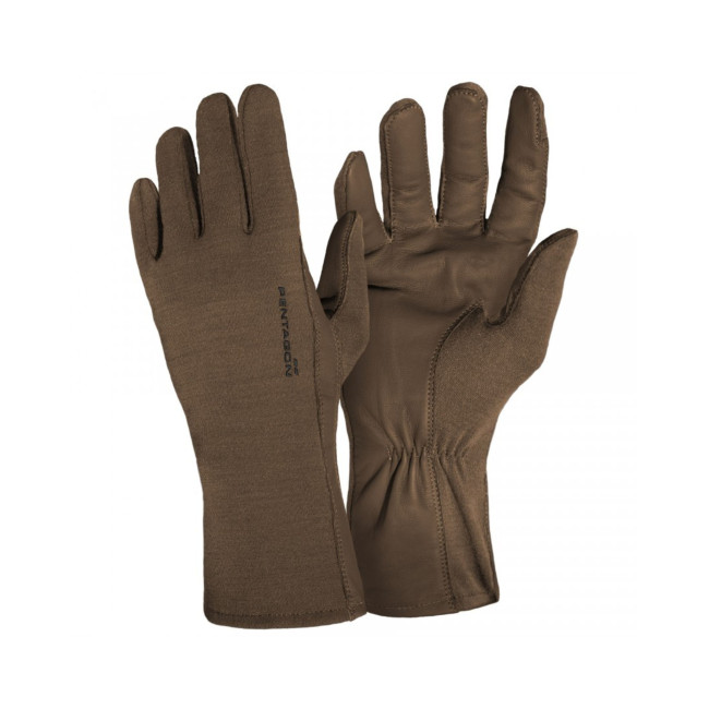 Luvas Pilot Nomex® longas - Coyote - Pentagon