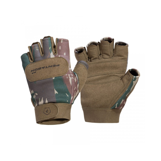 Guanti tattici mezze dita Duty Mechanic - GR.Camo - Pentagon