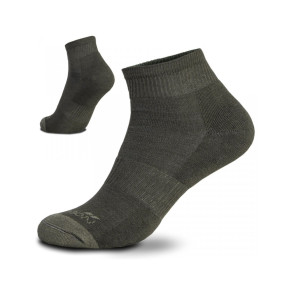 Paire de chaussettes 410gr Low-Cut - Vert Olive - Pentagon