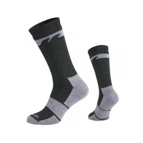 Paar Alpine Merino Heavy sokken - Olijfgroen - Pentagon