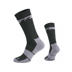 Paire de chaussettes Alpine Merino Heavy - Vert Olive - Pentagon
