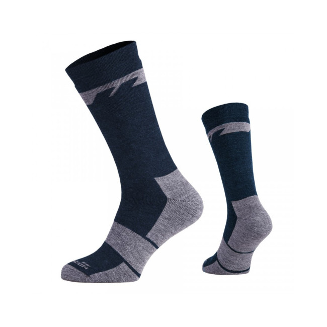 Par de calcetines Alpine Merino Heavy - Azul Marino - Pentagon