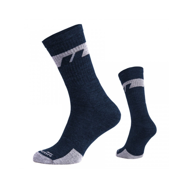 Paar Alpine Merino Mid sokken - Marineblauw - Pentagon