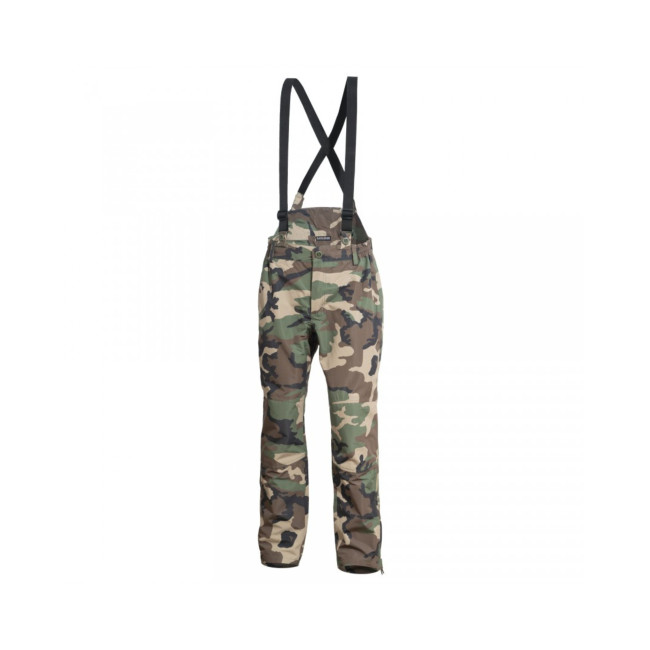 Spodnie Hurricane Shell z szelkami - Woodland - Pentagon