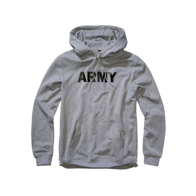 Hoodie ARMY grijs melan - Brandit