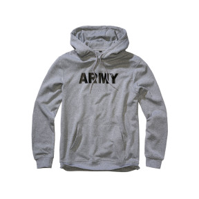 Hoodie ARMY grijs melan - Brandit