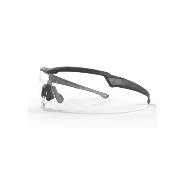 Lunettes ROLLING THUNDER - Noire - KIT 2 écrans INC/Fumé - Edge Tactical