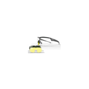 Gafas balísticas regulables Tac Rolling Thunder (kit 3 cristales Incoloro/Ahumado/Amarillo) - Negro - Edge Tactical