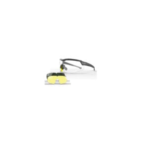 Bril TAC ROLLING THUNDER - REG - Zwart - Kit 3 glazen Helder/Getint/Geel - Edge Tactical