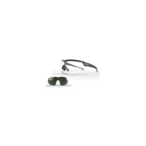 Occhiali balistici regolabili Tac Rolling Thunder (kit 2 lenti Incolore/Fumé) - Nero - Edge Tactical
