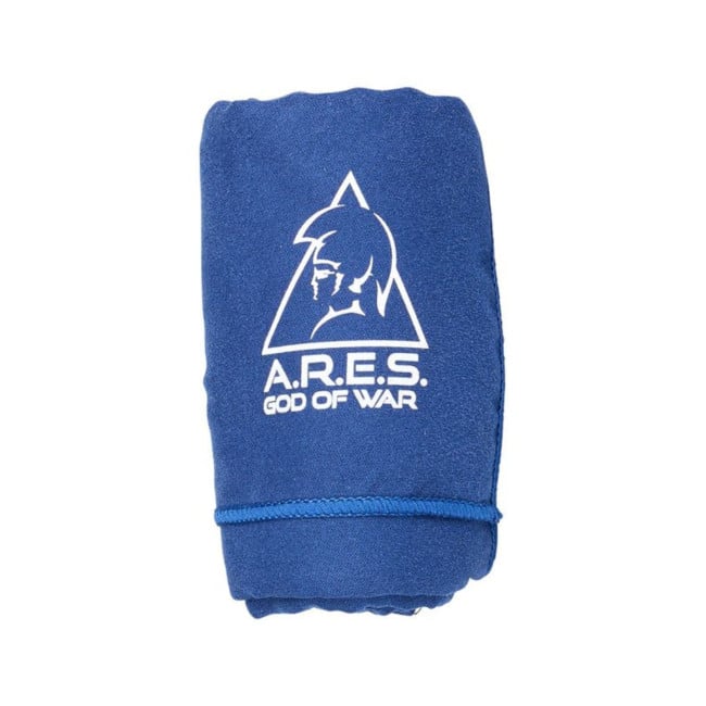 Microfiber handdoek 100x50 cm marineblauw - Ares
