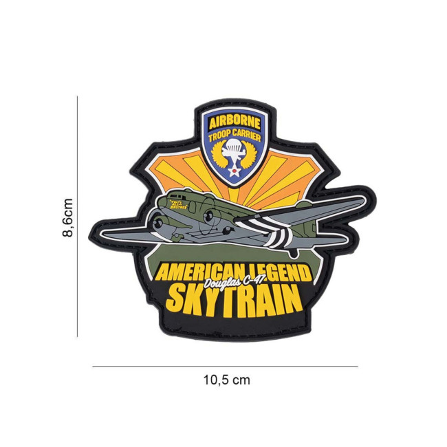 3D PVC Patch C-47 American Legend - 101 Inc