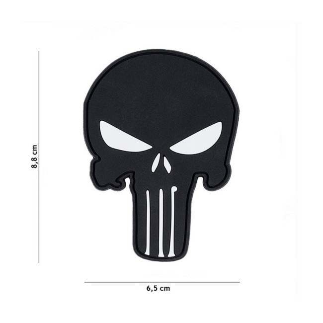 Patch 3D PVC Punisher czarny - 101 Inc