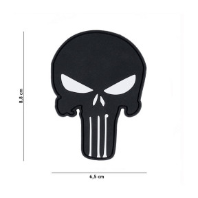 Patch 3D PVC Punisher czarny - 101 Inc