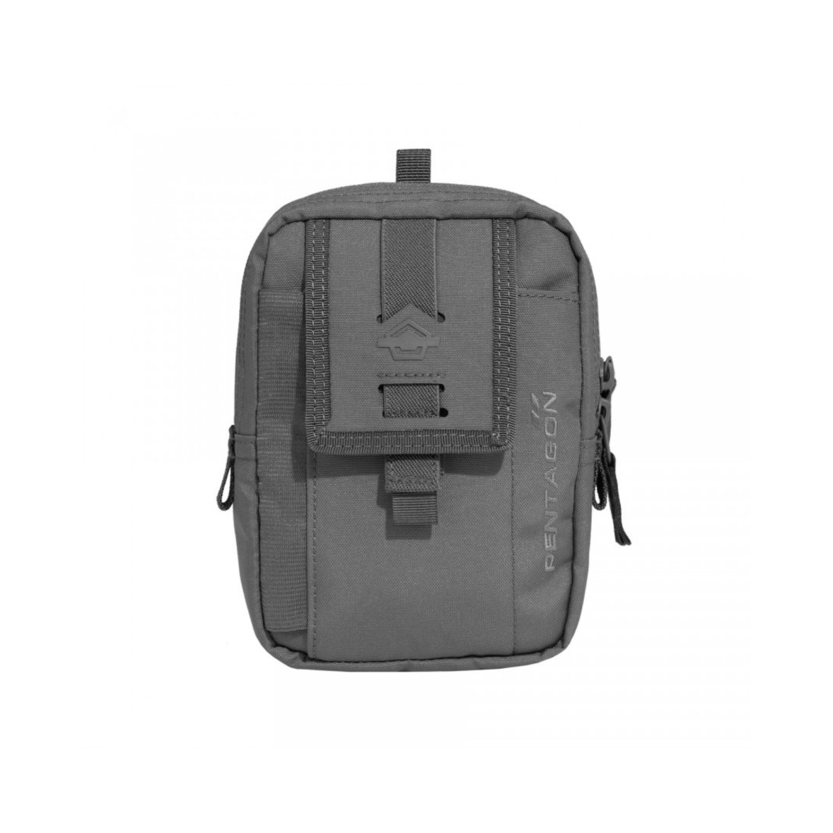 Pochette Utilitaire Pentagon Kyvos - Patrouille ID Tactique, Wolf Grey, Cordura