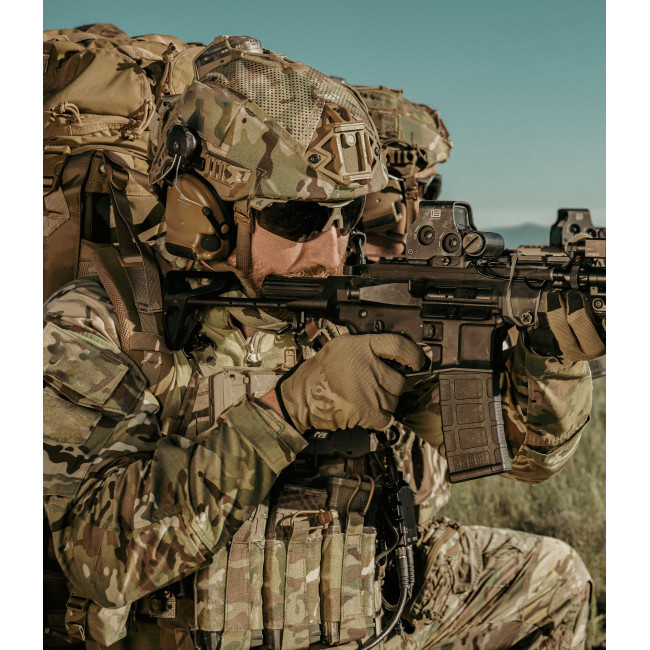 Lunettes balistiques Phantom Rescue avec monture sable et verres fumés - Edge Tactical