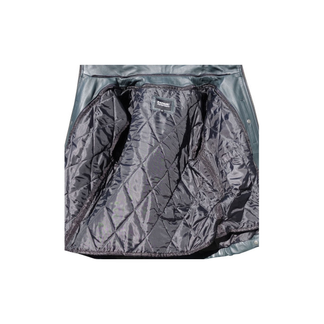 Leren Piloot Jacket Blauw - Patrol Equipement