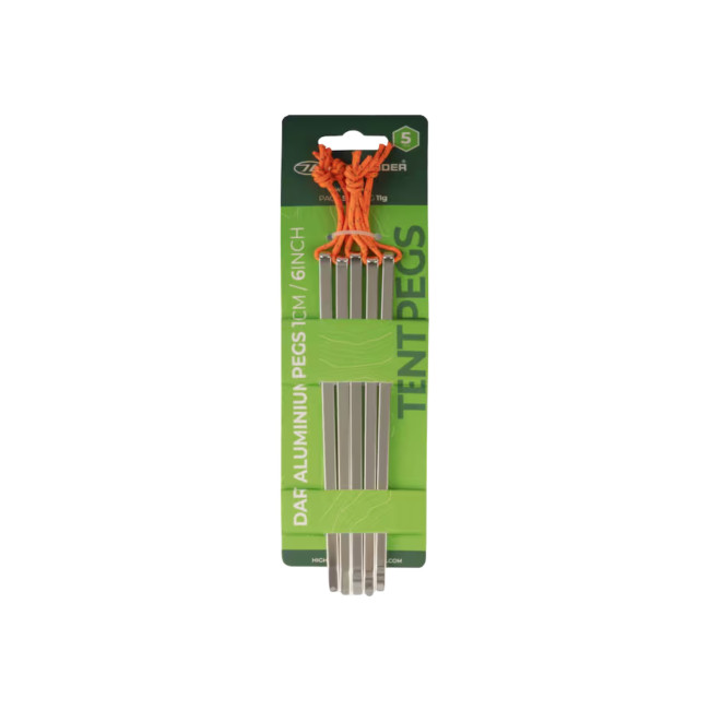 Zestaw 5 śledzi aluminiowych - Highlander