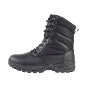 Botas Tácticas Megatech Evo con cremallera simple - Negro - CityGuard