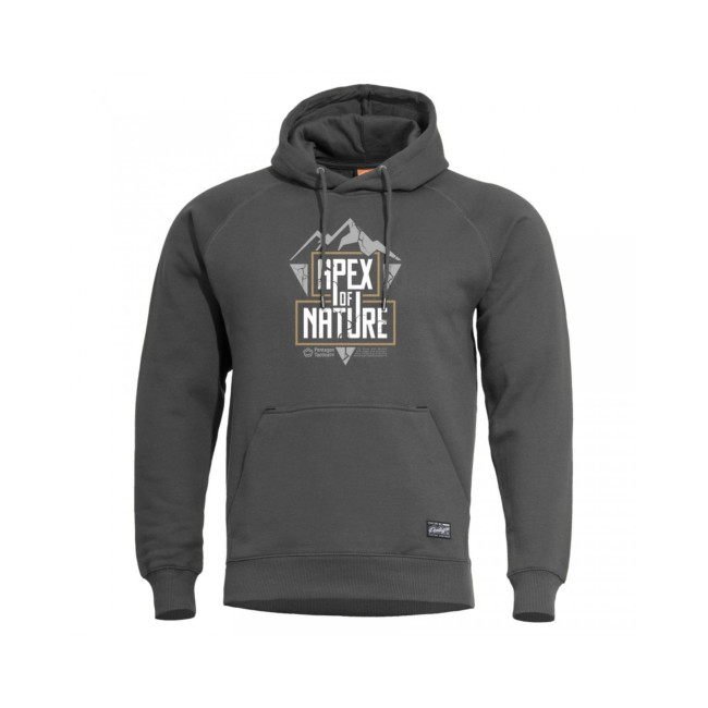 Phaeton Apex Of Nature Kapuzenpullover - Aschgrau - Pentagon