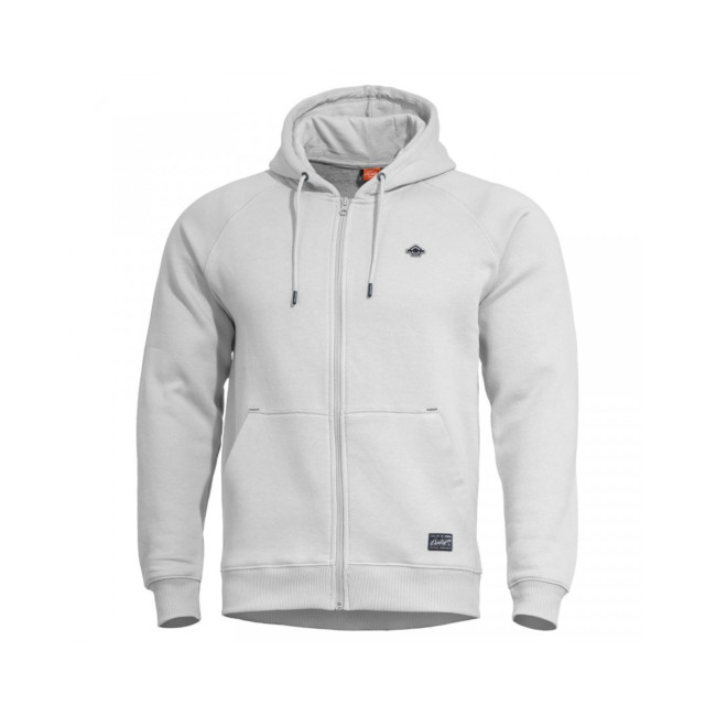 Felpa con cappuccio Phaeton con zip - Bianca - Pentagon