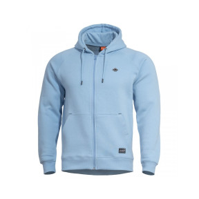 Felpa con cappuccio Phaeton con zip - Blu Laguna - Pentagon