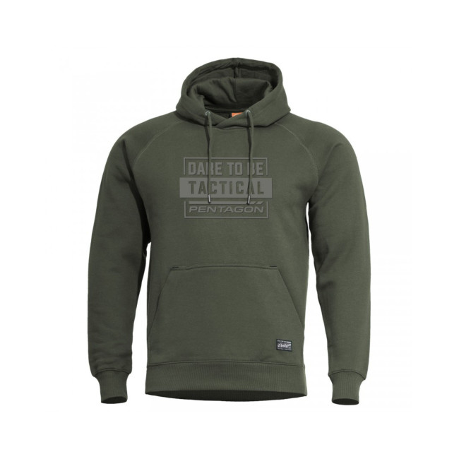 Felpa con cappuccio Phaeton Dare To Be Tactical - Verde Mimetico - Pentagon